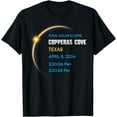thumbnail image 1 of Copperas Cove Texas Total Solar Eclipse 2024 T-Shirt, 1 of 2