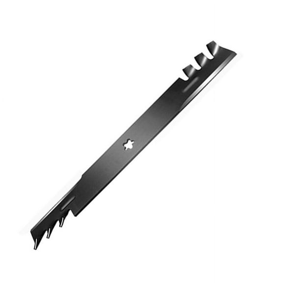 Copperhead Mulch Toothed Blade (21"- 5 Point) Compatible with Husqvarna, AYP, Craftsman and Ariens Lawn Mowers /