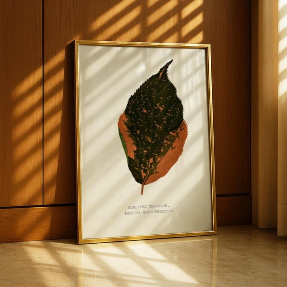 Copperleaf Botanical Leaf Wall Art Home Decor
