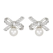 Coppers Zircons Bows Pearls Ear Hook Adornment Headphone Diamonding Buckles For FreeClip 1 2 Decoration