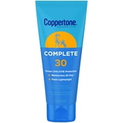 Coppertone Complete Sunscreen Lotion, SPF 30 Sunscreen, 7 oz
