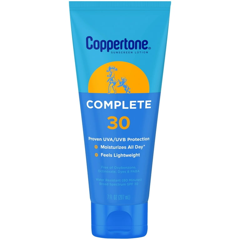Coppertone Complete Broad Spectrum Sunscreen Lotion, SPF 30