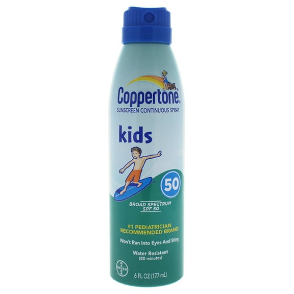 Coppertone Coppertone Kids Sunscreen Continuous Spray SPF 50 , 6 oz Sunscreen