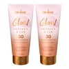 Coppertone Glow Protect and Tan Sunscreen Lotion + Gradual Self Tanner, SPF 30 Sunscreen, 5 Fl Oz Tube, Pack of 2