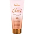 thumbnail image 1 of Coppertone Glow Protect and Tan Sunscreen Lotion + Gradual Self Tanner, SPF 45, 5 fl oz Tube, 1 of 14