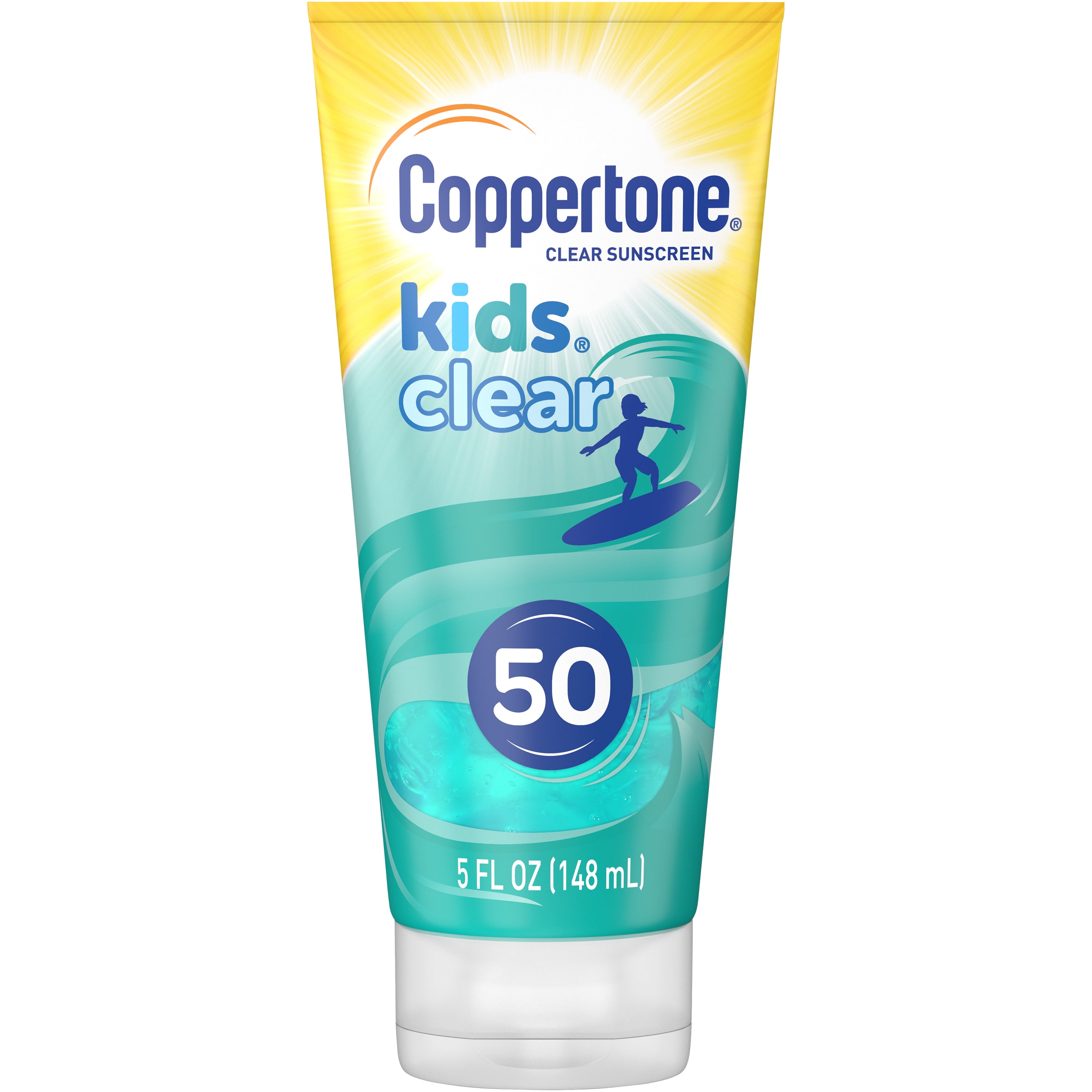 Coppertone Kids Clear Blue SPF 50 Sunscreen Lotion, 5 fl. oz.