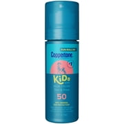 Coppertone Kids Roll-On Sunscreen Lotion with Blue Color, SPF 50, 2.5 fl oz Tube