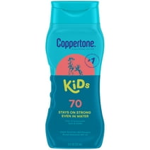 Coppertone Kids Sunscreen Lotion, SPF 70 Sunscreen for Kids, 8 Fl Oz