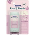 thumbnail image 1 of Coppertone Pure and Simple Baby Sunscreen Stick, SPF 50, 0.49 oz, 1 of 11