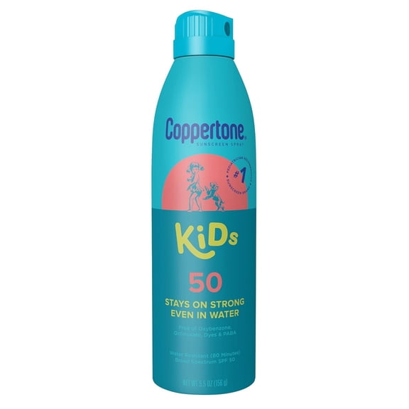 Coppertone Spf#50 Kids Spray 5.5oz (Pack of 3)
