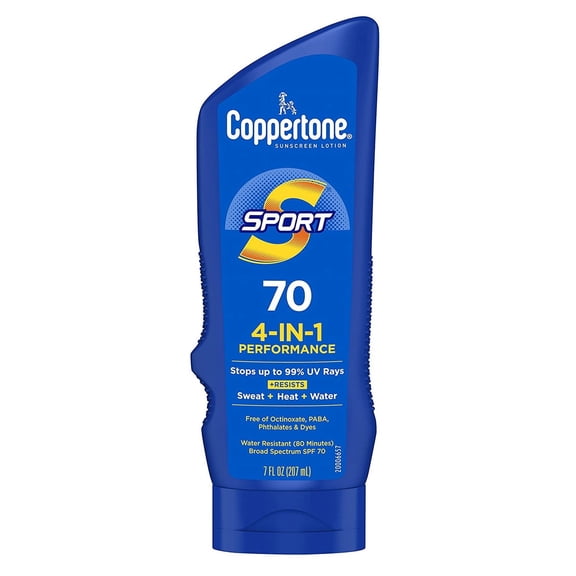 Coppertone Spf#70 Sport 4-In-1 Performance Lotion 7oz (Pack of 2)