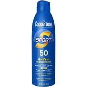 Coppertone Sport Sunscreen Spray SPF 50, Ilona Maher Limited Edition Design, Broad Spectrum UVA/UVB Protection, 5.5 oz