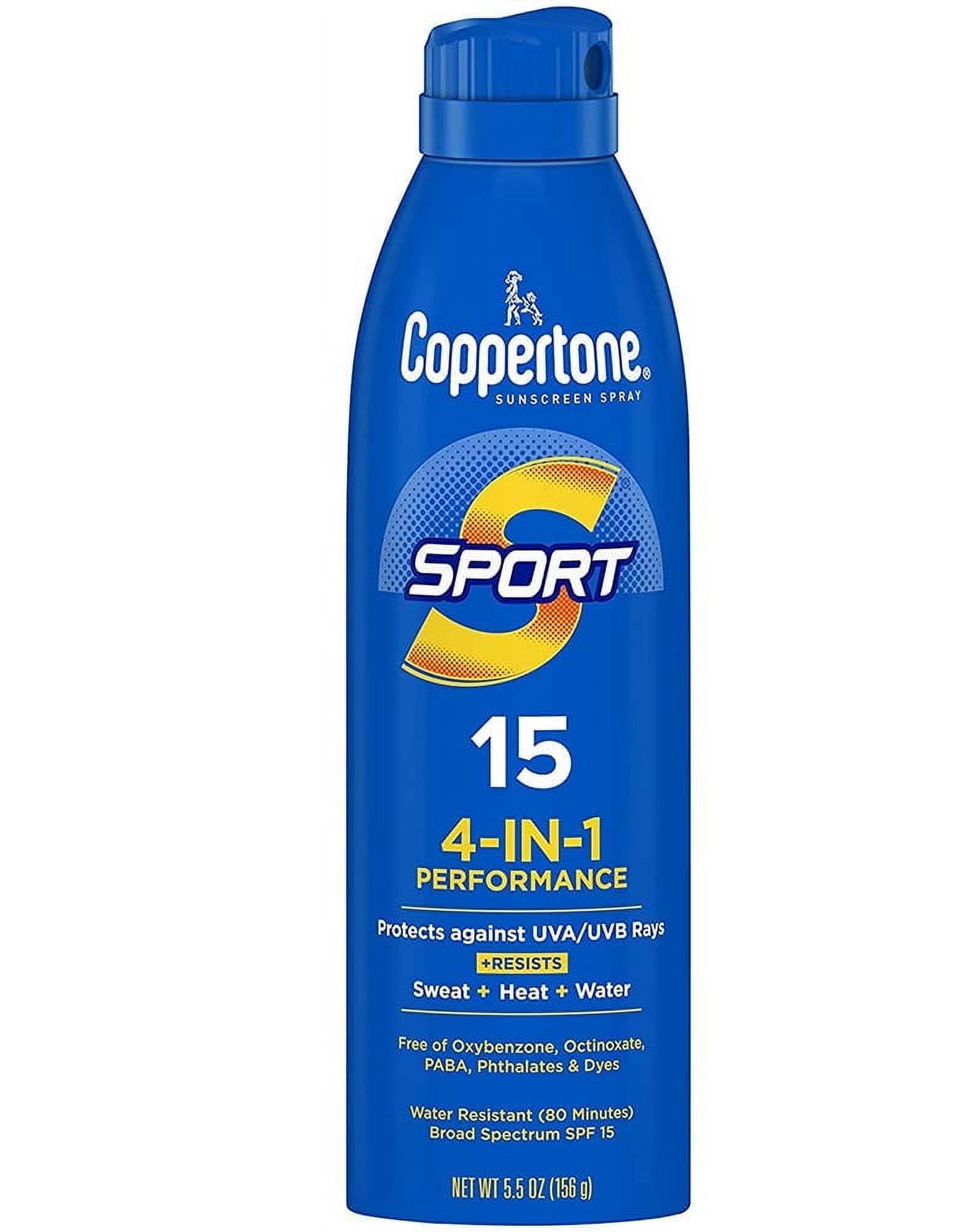 Coppertone Sport Continuous Spray Sunscreen SPF 15 - 5.5 oz