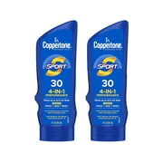 Coppertone Sport Lotion Sweatproof 7 Ounce 207ml 2 Pack