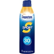 Coppertone Sport Sunscreen Continuous Spray SPF 30, 5.5 oz