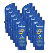 Coppertone Sport Sunscreen Spf 70 Lotion, Water Resistant Sunscreen, Body Sunscreen Lotion, 7 Fl Oz (Pack Of 12) - Pack Of 2