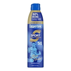 Coppertone Sport Sunscreen Spray, Ilona Maher Limited Edition Design, SPF 50 Sunscreen, 8.3 oz