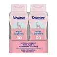 thumbnail image 1 of Coppertone Water Babies Sunscreen Lotion, SPF 50, 8 oz. (Pack of 2), 1 of 2