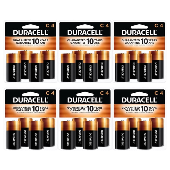 Coppertop MN1400 1.5V C Alkaline Battery, (Pack of 6)