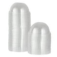 thumbnail image 1 of Coppetta Round Clear Plastic To Go Cup Dome Lid - Fits 3 oz - 200 count box, 1 of 9