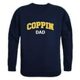 thumbnail image 1 of Coppin State University Mens Dad Crewneck T-Shirt, Navy - Small, 1 of 1