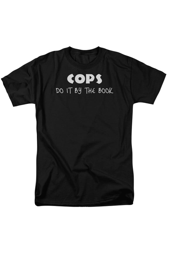 - Cops Do It By The Book - Short Sleeve Shirt - Medium