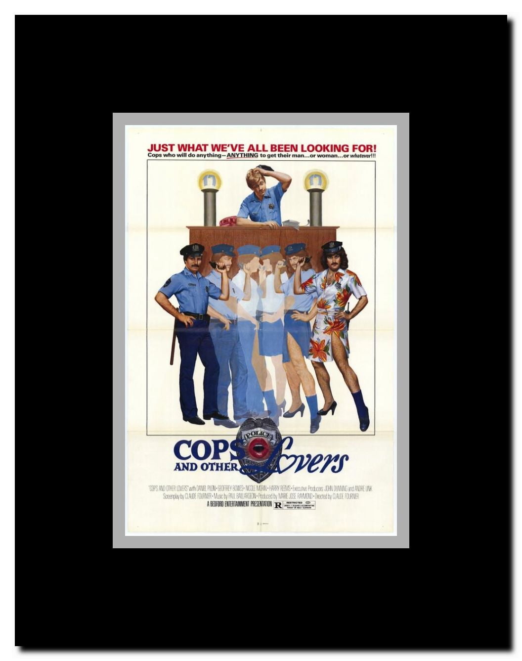 Cops and Other Lovers Framed Movie Poster