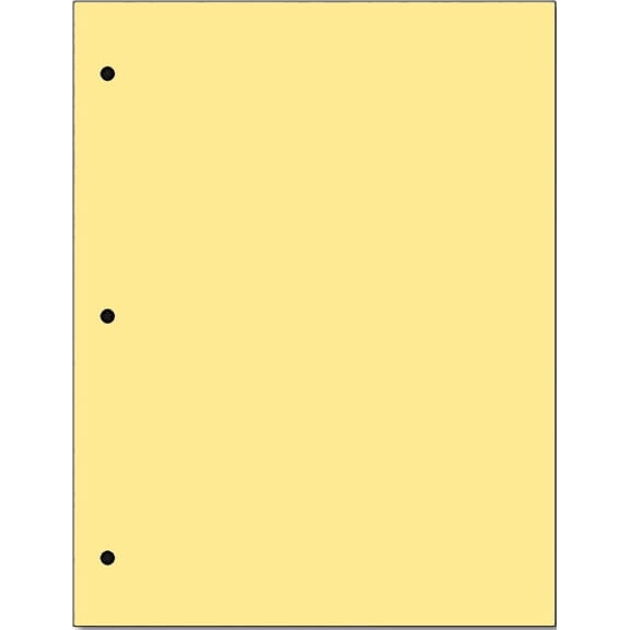 Copy And Printing Color Paper, 20. 3 Hole Punch 500 Sheets Per Ream. (Buff)