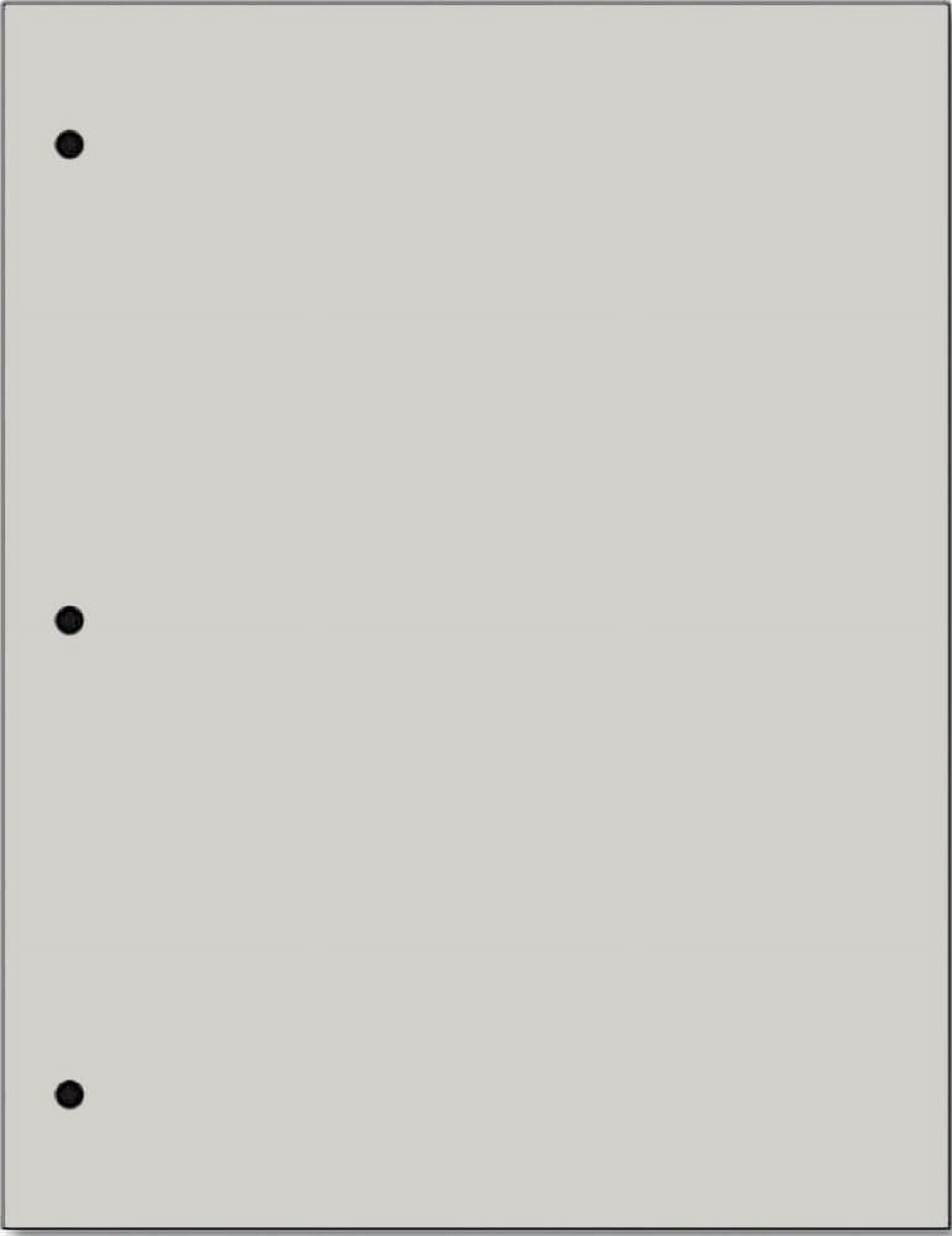 Copy And Printing Color Paper, 20 Lb. 3 Hole Punch 500 Sheets Per Ream. (Grey)