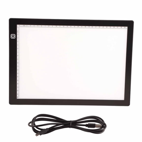 Copy Board A4 LED Light Transparent Animation Art Portable Drawing Tool A4J02 Hemming