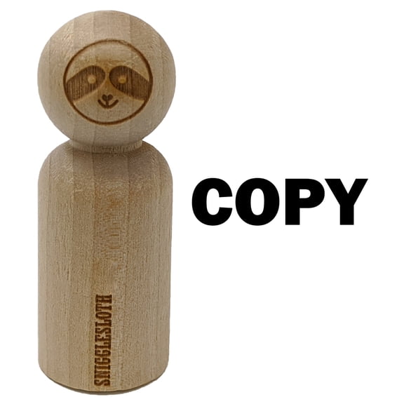 Copy Bold Text Solid Rubber Stamp for Scrapbooking Crafting Stamping - Small 3/4 Inch