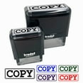 thumbnail image 1 of Copy Double Line Border Document Self-Inking Rubber Stamp Ink Stamper for Business Office - Blue Ink - Large 2-3/4 Inch, 1 of 7