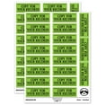 thumbnail image 1 of Copy For Your Records Document Sticker Set - Light Green - Gloss Finish - 2.00" Large, 1 of 7