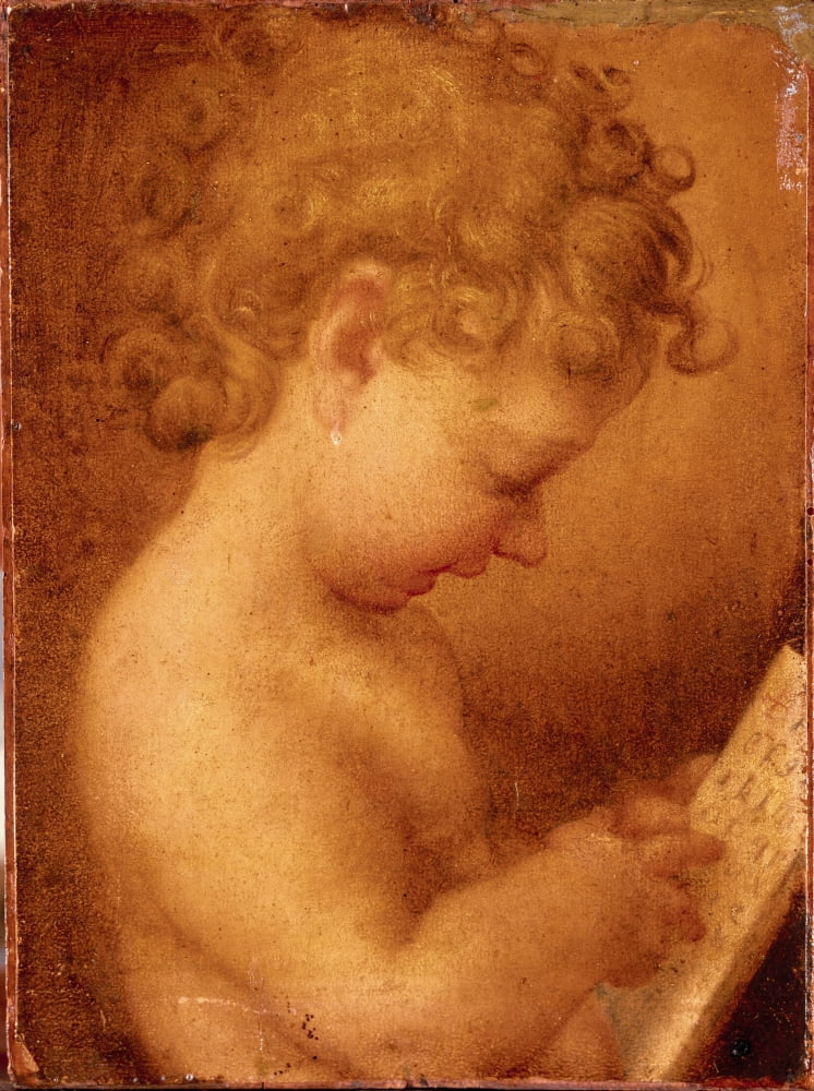 Copy From Allegri Antonio Detto Correggio Canvas Art - (24 x 36)
