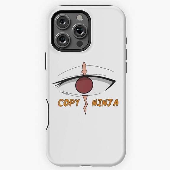 Copy Ninja Kakashi Hatake Anime Phone Case for iPhone 16 15 14 13 12 11 Pro Max - Unique Design Phone