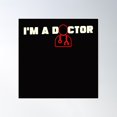 thumbnail image 1 of Copy Of Copy Of Trust Me, I'M (Almost) A Doctor :From Egyape Artists Poster Wall Art, Modern Wall Decor, 16x24 UNFRAMED, 1 of 3