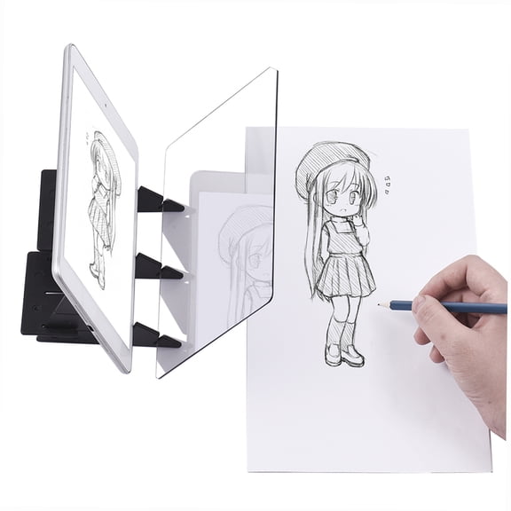 Copy Pad,Anime Art Tool Copy Pad Panel Art Tool Toy Optical Copy Pad Panel Anime Art Portable Optical Copy Fesjoy Eryue Mewmewcat Tools Portable Transparent