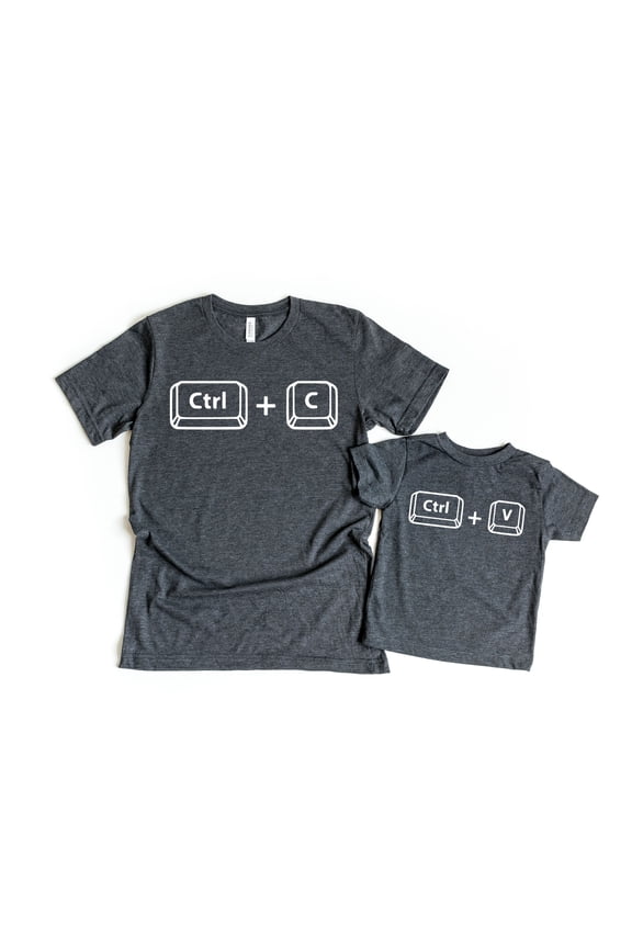 Copy Paste Shirt, Matching Shirts, Ctrl C Shirt, Ctrl V Shirt, Family Shirts, Fathers Day