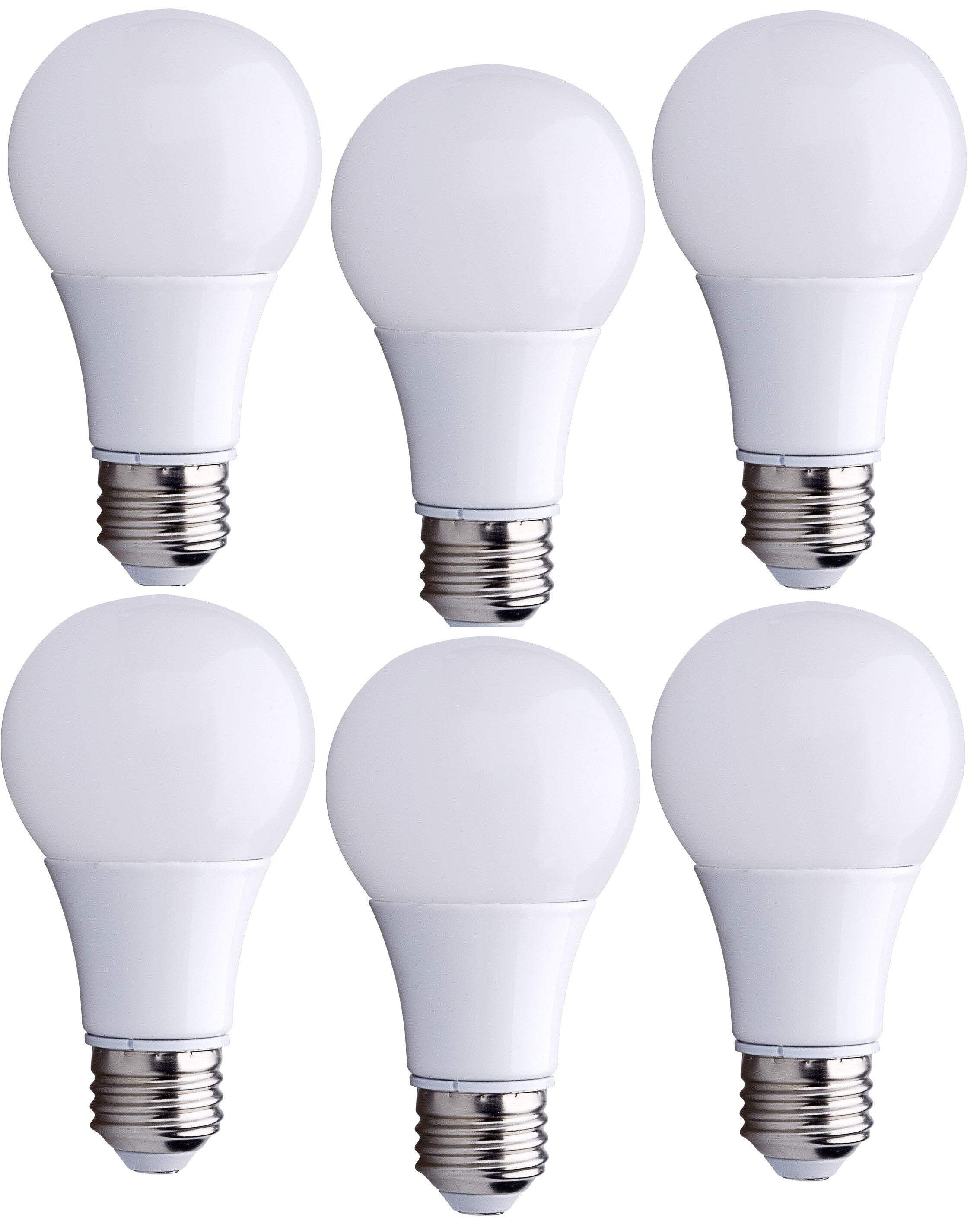 Bioluz LED A19 40 Watt LED Light Bulbs Non Dimmable