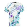 thumbnail image 1 of Copy of Elevated CrispTurqViolet Tee, 1 of 7