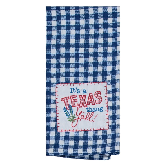 Copy of It's A Texas Thang Y'all Cotton Krinkle Flour Sack Kitchen Towel 18x26 from Kay Dee Designs