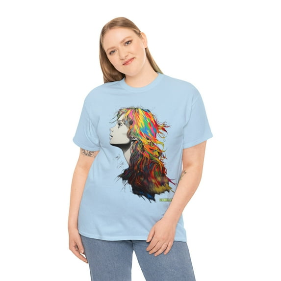 Copy of Unisex Heavy Cotton T-Shirt Classic Frankenstein Face 001