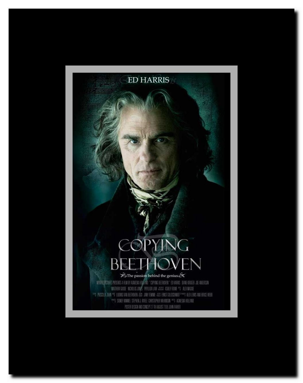 Copying Beethoven Framed Movie Poster