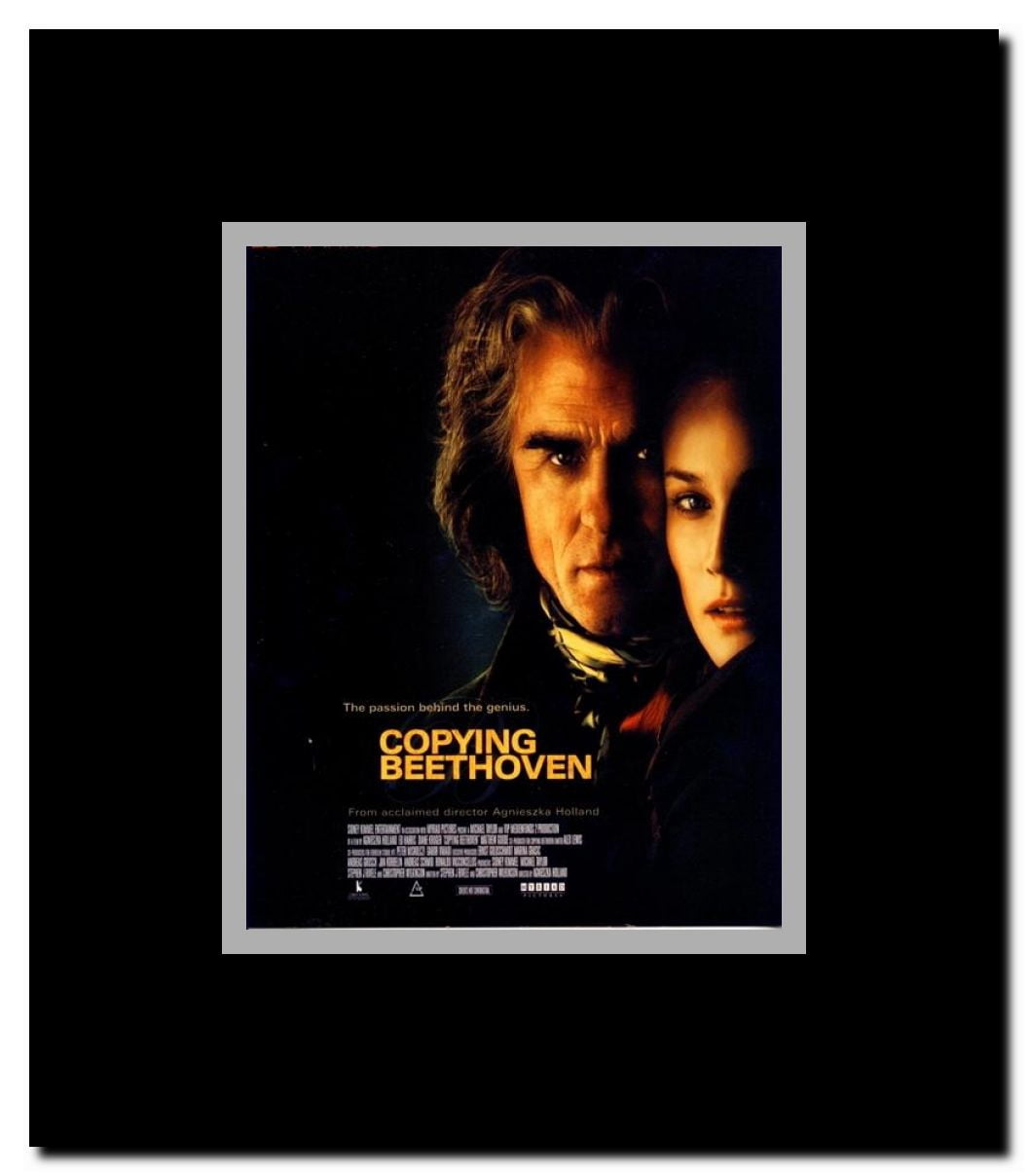 Copying Beethoven Framed Movie Poster