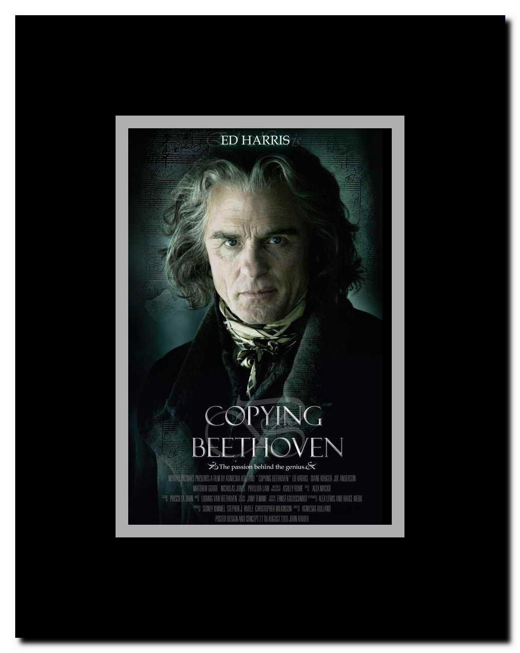 Copying Beethoven Framed Movie Poster