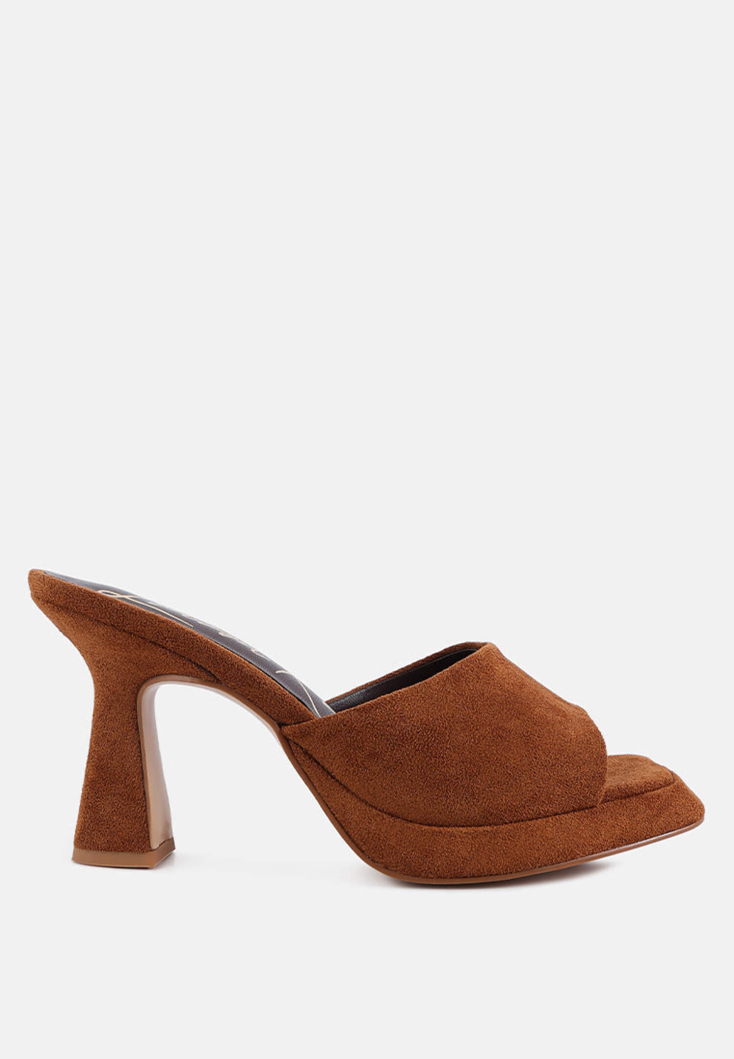 Smile H-Shaped Cutout Design Woven Upper Slip-On Sandals