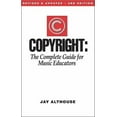 thumbnail image 1 of Pre-Owned Copyright: The Complete Guide for Music Educators (Paperback) 0939139073 9780939139071, 1 of 1