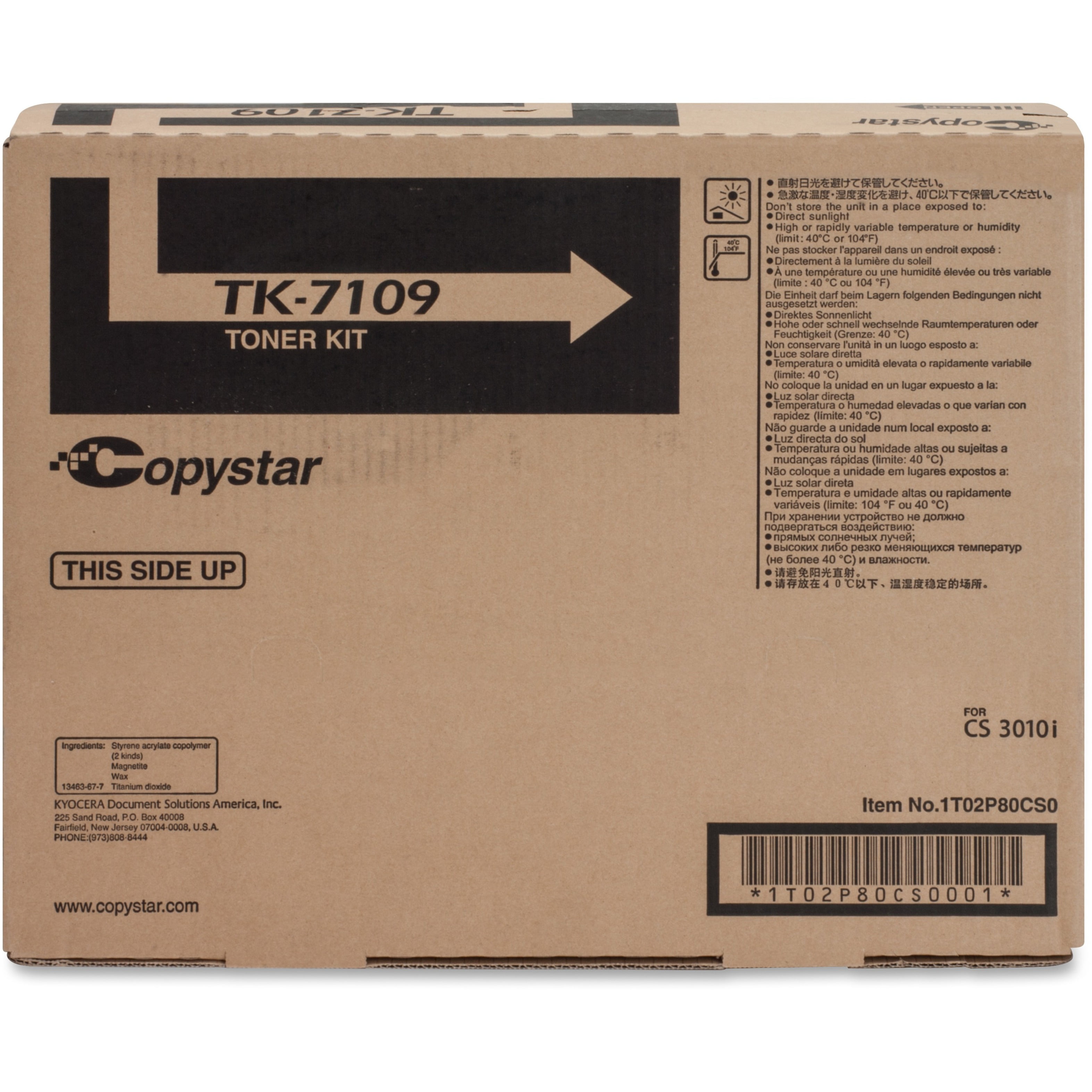 Copystar, COYTK7109, TK-7109 Toner Kit, 1 Each