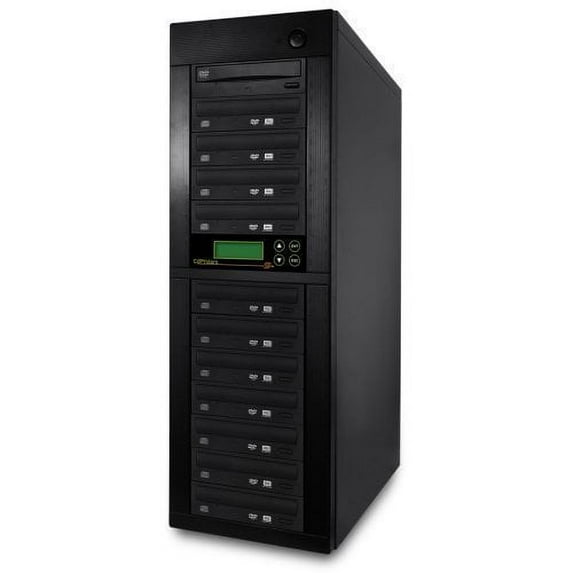 Copystars 1-11 24x Asus burner SATA CD DVD Duplicator Copier disc Copy Tower + 500GB Hard Drive +USB 3.0