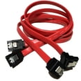 thumbnail image 1 of Copystars Sata Cable 18 Inch Straight-Right Angle Data Cables (2 Pack), 1 of 1